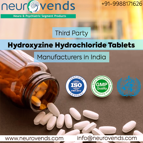 Hydroxyzine Hydrochloride Tablets Manufacturers in India