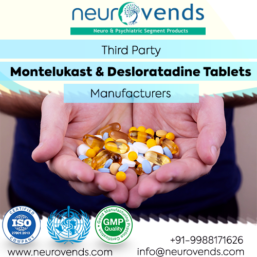 Montelukast & Desloratadine Manufacturers in India